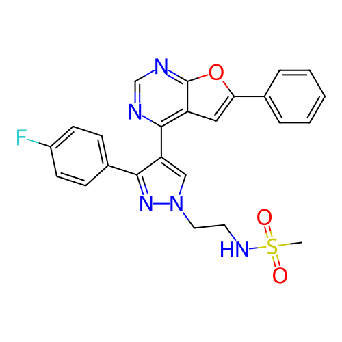 Chemical structure of BindingDB Monomer ID 717282