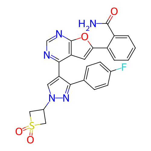 Chemical structure of BindingDB Monomer ID 717362