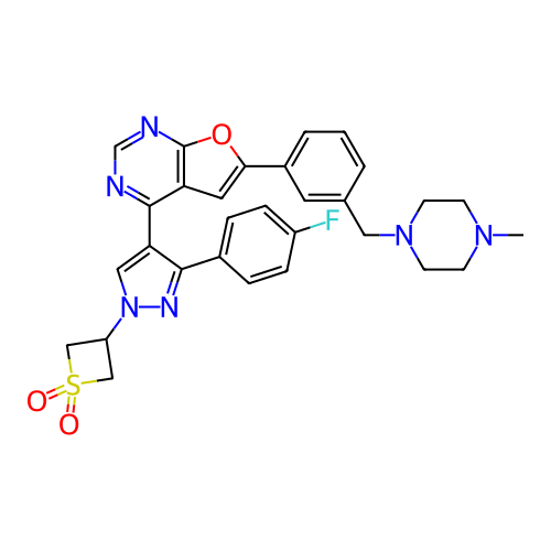 Chemical structure of BindingDB Monomer ID 717384