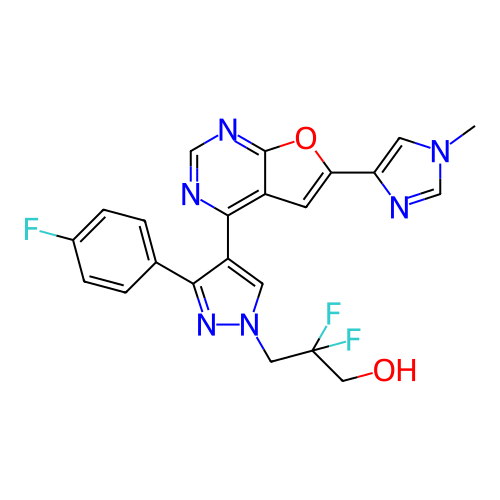 Chemical structure of BindingDB Monomer ID 717445