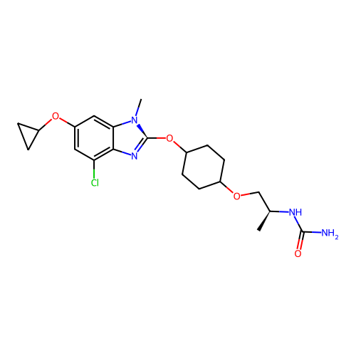 Chemical structure of BindingDB Monomer ID 717797
