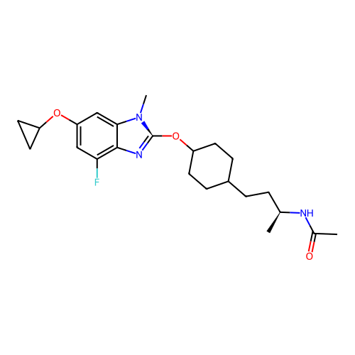 Chemical structure of BindingDB Monomer ID 717804