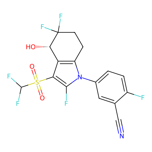 Chemical structure of BindingDB Monomer ID 717854