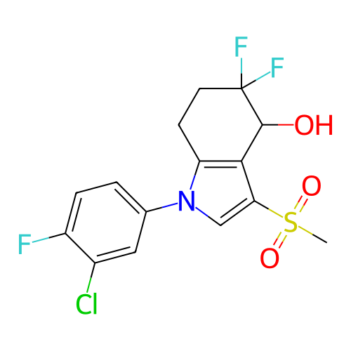 Chemical structure of BindingDB Monomer ID 717856