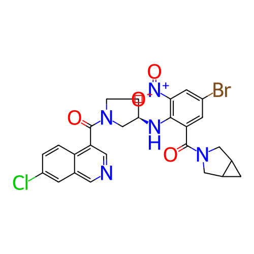 Chemical structure of BindingDB Monomer ID 718197