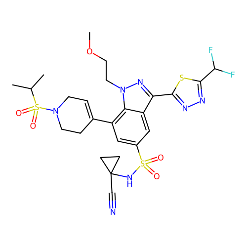 Chemical structure of BindingDB Monomer ID 718685