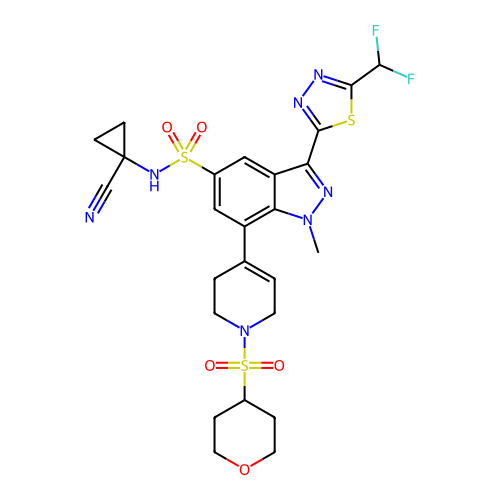 Chemical structure of BindingDB Monomer ID 718689