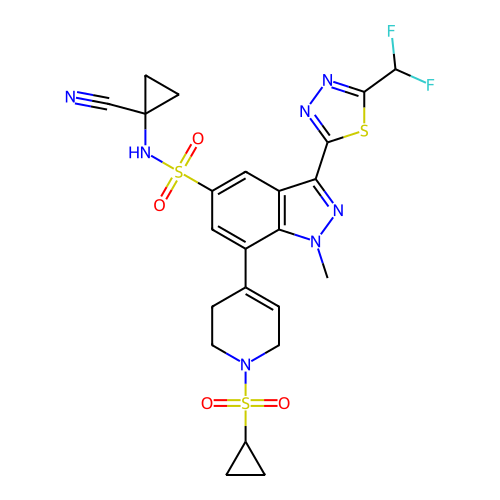Chemical structure of BindingDB Monomer ID 718695