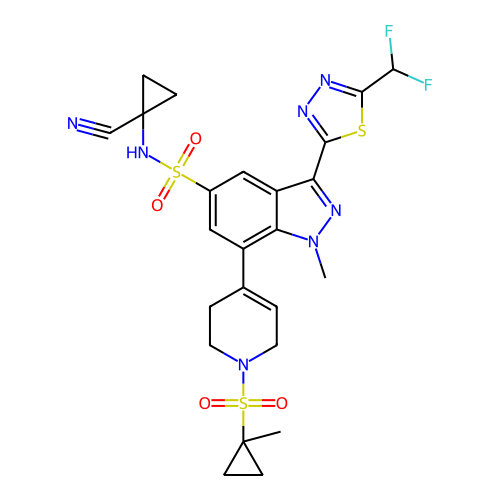 Chemical structure of BindingDB Monomer ID 718698