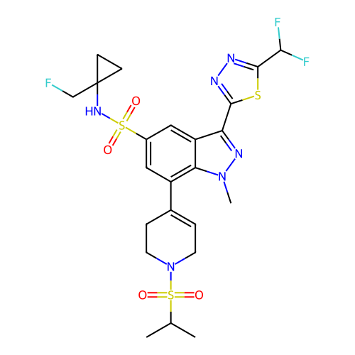 Chemical structure of BindingDB Monomer ID 718702