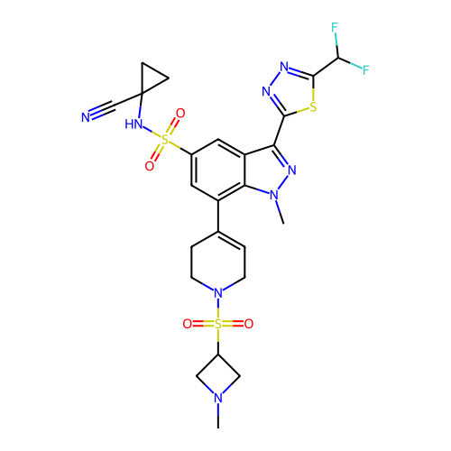 Chemical structure of BindingDB Monomer ID 718705