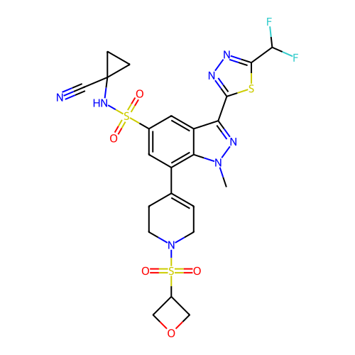 Chemical structure of BindingDB Monomer ID 718706