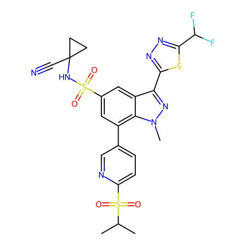 Chemical structure of BindingDB Monomer ID 718708