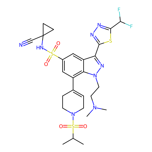 Chemical structure of BindingDB Monomer ID 718710