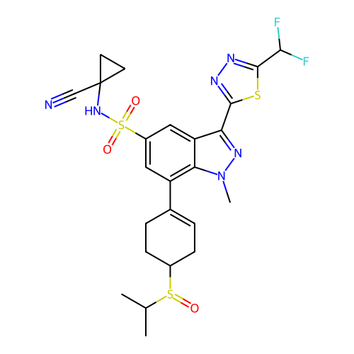 Chemical structure of BindingDB Monomer ID 718714