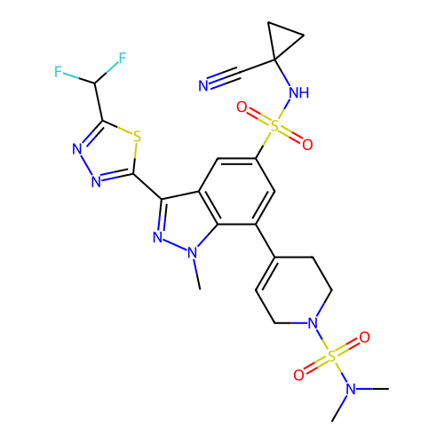 Chemical structure of BindingDB Monomer ID 718716