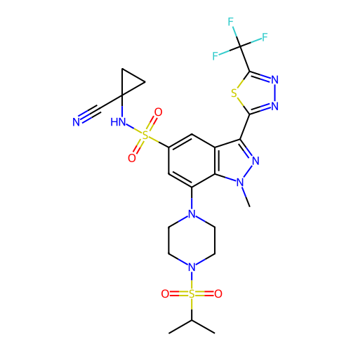 Chemical structure of BindingDB Monomer ID 718719