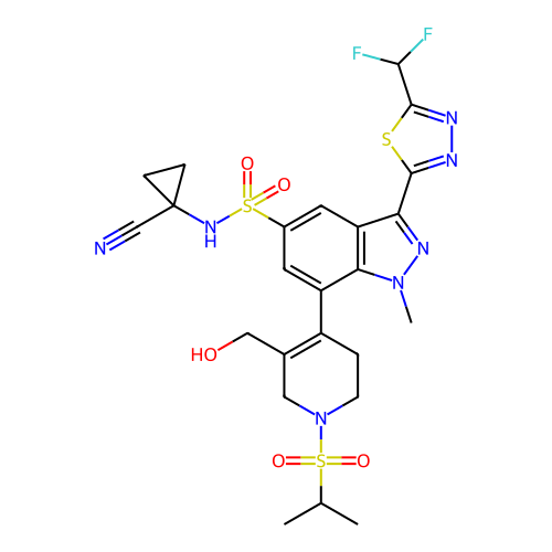 Chemical structure of BindingDB Monomer ID 718720