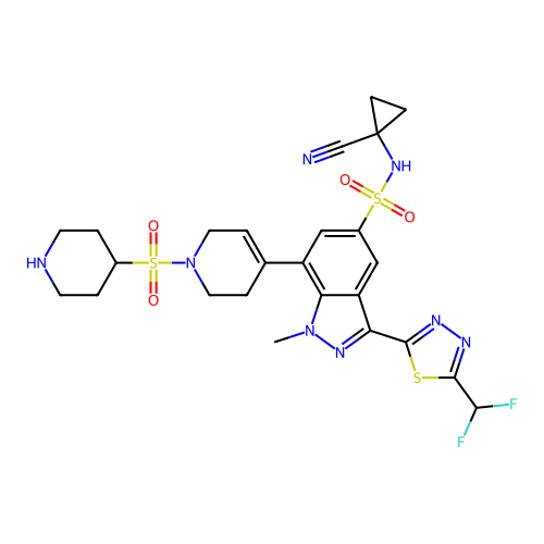 Chemical structure of BindingDB Monomer ID 718723