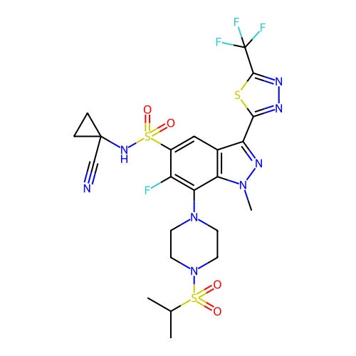 Chemical structure of BindingDB Monomer ID 718739