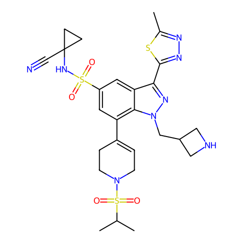 Chemical structure of BindingDB Monomer ID 718744