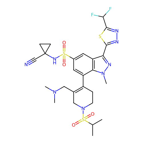 Chemical structure of BindingDB Monomer ID 718754