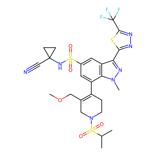 Chemical structure of BindingDB Monomer ID 718755