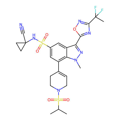 Chemical structure of BindingDB Monomer ID 718762