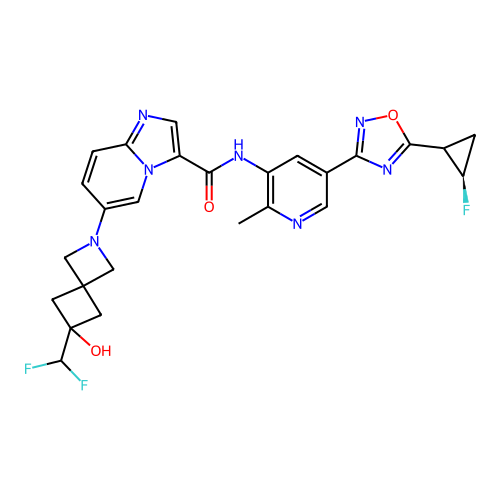 Chemical structure of BindingDB Monomer ID 718816