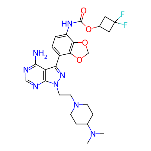 Chemical structure of BindingDB Monomer ID 718840