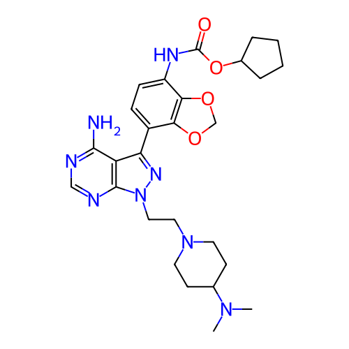 Chemical structure of BindingDB Monomer ID 718841