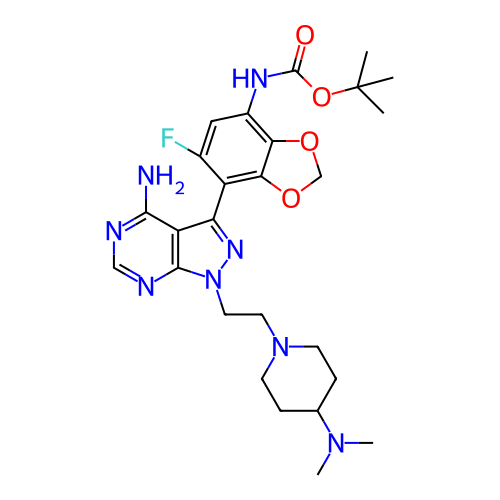 Chemical structure of BindingDB Monomer ID 718844