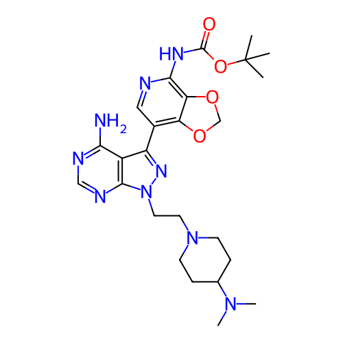 Chemical structure of BindingDB Monomer ID 718845