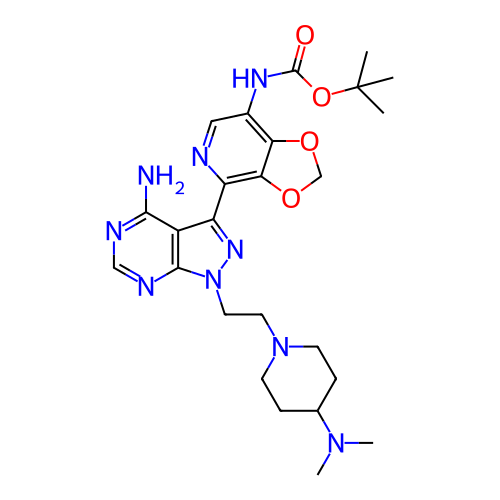 Chemical structure of BindingDB Monomer ID 718846