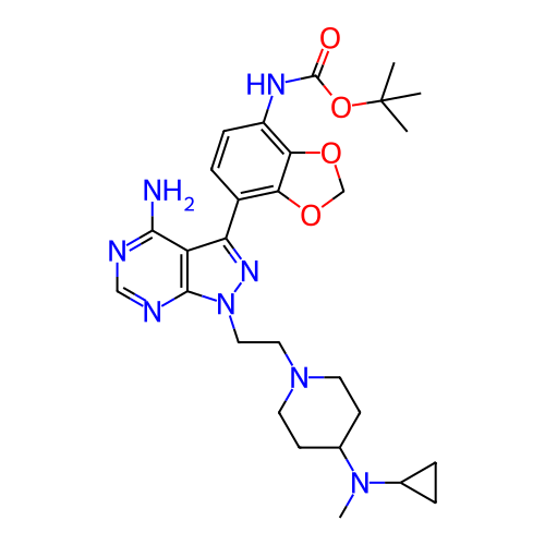 Chemical structure of BindingDB Monomer ID 718847