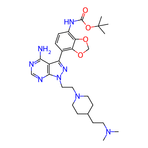 Chemical structure of BindingDB Monomer ID 718854