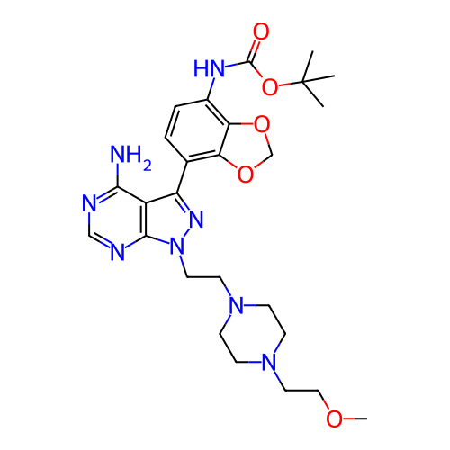 Chemical structure of BindingDB Monomer ID 718855