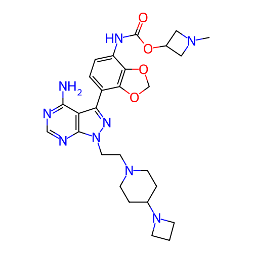 Chemical structure of BindingDB Monomer ID 718858