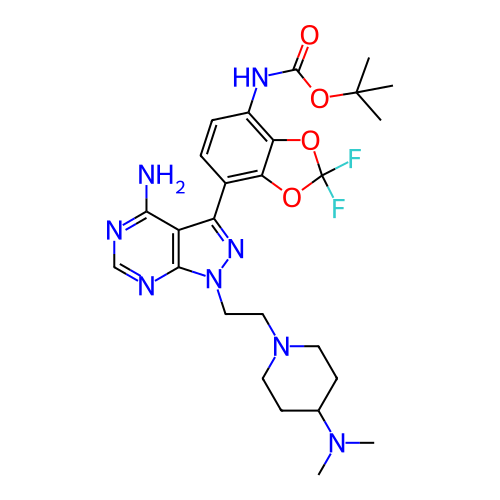 Chemical structure of BindingDB Monomer ID 718861