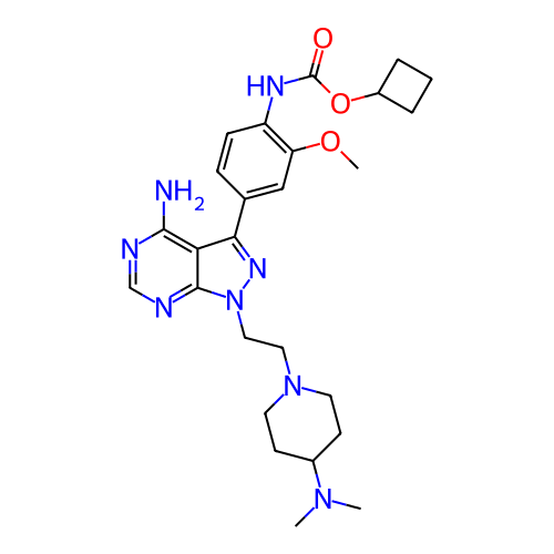 Chemical structure of BindingDB Monomer ID 718866