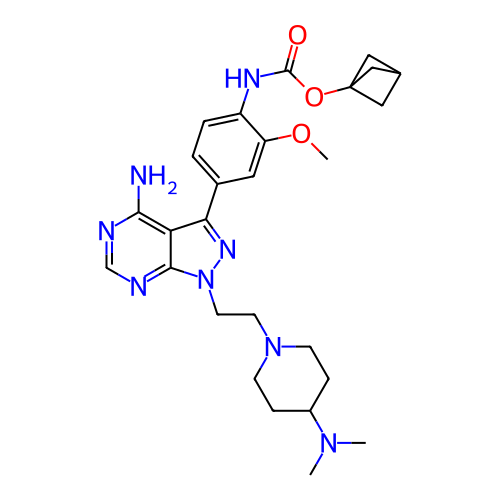 Chemical structure of BindingDB Monomer ID 718871