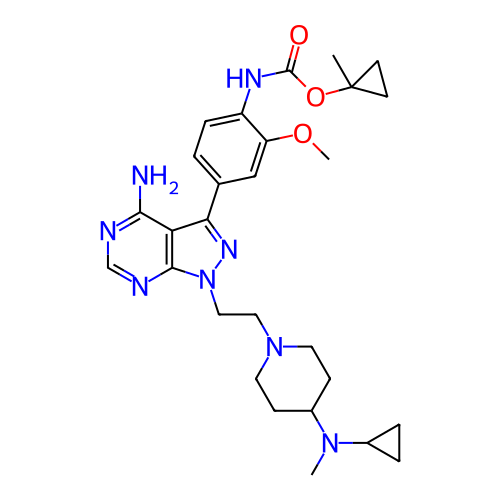 Chemical structure of BindingDB Monomer ID 718873
