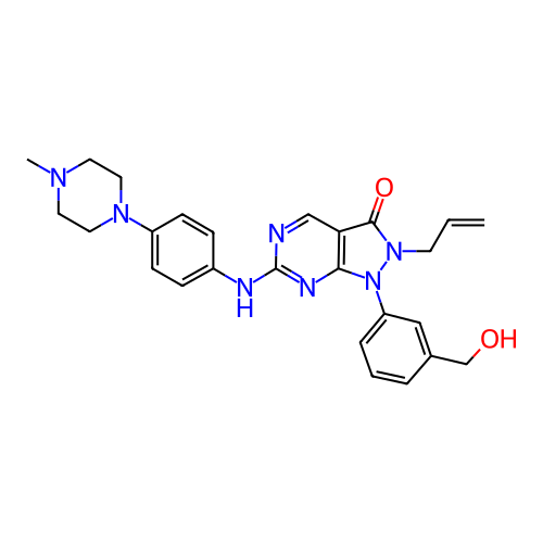 Chemical structure of BindingDB Monomer ID 718985
