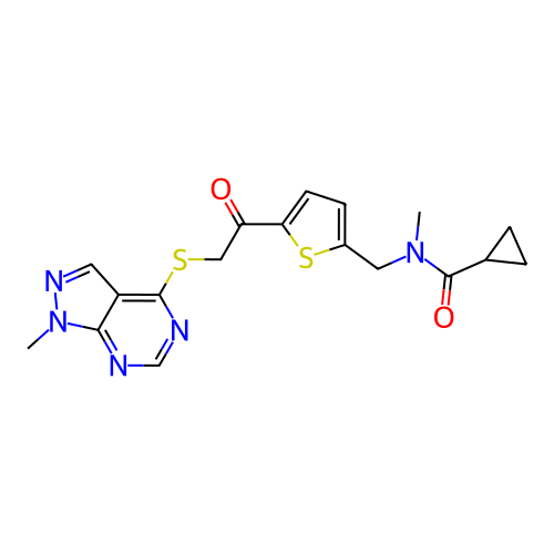 Chemical structure of BindingDB Monomer ID 719734
