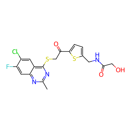 Chemical structure of BindingDB Monomer ID 719771
