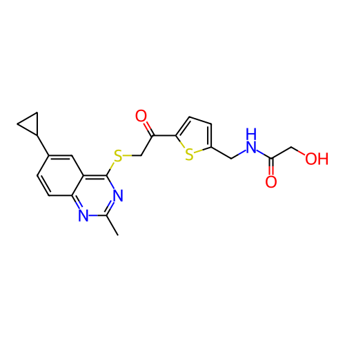 Chemical structure of BindingDB Monomer ID 719804