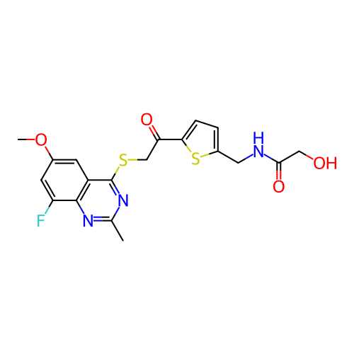 Chemical structure of BindingDB Monomer ID 719806