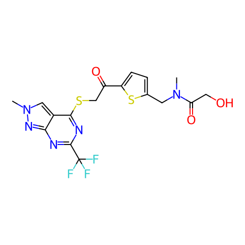 Chemical structure of BindingDB Monomer ID 719814