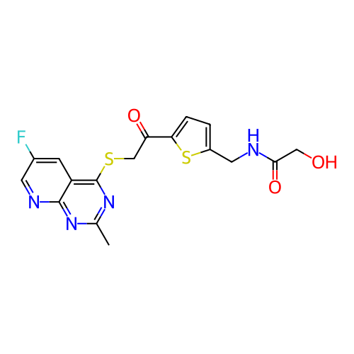 Chemical structure of BindingDB Monomer ID 719822