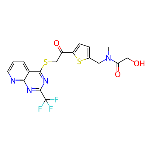 Chemical structure of BindingDB Monomer ID 719829